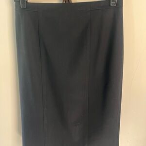 Ann Taylor Classic Black Pencil Skirt